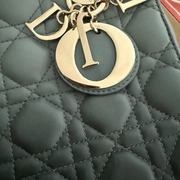 Christian Dior Cannage gradient My ABCDior Lady Dior Grey - Picture 7 of 14